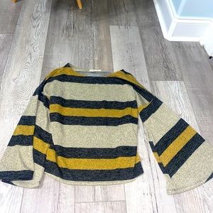 Black and yellow top